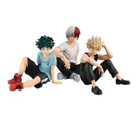 Xinchangda 3PCS MHA Bakugou Katsuki/Midoriya Izuku/Todoroki Shouto Figure Anime Bakugou Katsuki Action Figure Statue PVC Anime MHA Figurine Modello Collezionismo Decorazioni da tavolo