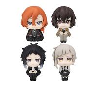 Xinchangda 4PCS BSD Akutagawa Ryunosuke Figure 10 cm Guarda in su Anime Statue