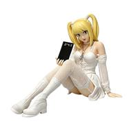 Xinchangda Amane Figura Anime Ragazza Seduta Posa PVC Desktop Modello 10cm | Amane Action Figure Statua, abito rosso e bianco, ornamento da collezione, decorazione per la casa, regali per i fan