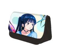 Xinchangda Astuccio portapenne con stampa anime, grande capacità, motivo: Yamada, Anna Kyotaro, Ichikawa, con scritta "The Dangers in My Heart", per ragazze e ragazzi, materiale scolastico, Tipo 5,