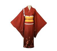 Xinchangda BSD - Costume da donna Izumi Kyouka, per cosplay, Dazai Osamu/Nakahara Chuuya, kimono rosso, per cosplay, Halloween, carnevale, feste di ruolo, giochi di ruolo, vestito da donna