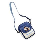 Xinchangda BSD Dazai Osamu Borse a tracolla Nakahara Chuuya Borse a tracolla Nakajima Atsushi Messenger Bag, graziosa borsa a tracolla anime leggera impermeabile borsa a tracolla con cerniera e
