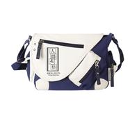 Xinchangda BSD Dazai Osamu Borse a tracolla Ranpo Edogawa Borsa a tracolla Anime Nakahara Chuuya Borsa a tracolla di grande capacità casual leggera borsa messenger alla moda per donne uomini Shool