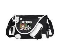 Xinchangda BSD Dazai Osamu Borse a tracolla Ranpo Edogawa Borsa a tracolla Anime Nakahara Chuuya Borsa a tracolla di grande capacità casual leggera borsa messenger alla moda per donne uomini Shool