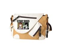 Xinchangda BSD Dazai Osamu Borse a tracolla Ranpo Edogawa Borsa a tracolla Anime Nakahara Chuuya Borsa a tracolla di grande capacità casual leggera borsa messenger alla moda per donne uomini Shool