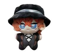 Xinchangda BSD Nakahara Chuuya Peluche Figura Anime Nakahara Chuuya Cuscino Peluche PP Cotone Ciondolo Portachiavi Morbido Carattere Zaino Charm Cartoon Mini Plushies Portachiavi