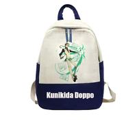 Xinchangda Bungo Stray Dogs Zaino Nakahara Chuuya Dazai Osamu Zaino per la scuola con stampa anime, stile casual, per ragazze e ragazzi, regalo per il rientro a scuola, Tipo 7., 45*33*10CM