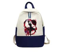 Xinchangda Bungo Stray Dogs Zaino Nakahara Chuuya Dazai Osamu Zaino per la scuola con stampa anime, stile casual, per ragazze e ragazzi, regalo per il rientro a scuola, Tipo 4, 45*33*10CM