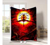 Xinchangda Coperta Anime Hazbin Hotel Super Morbida in Micropile Anime Alastor Angel Dust Charlie Morningstar Coperte Graziosa Coperta in Flanella