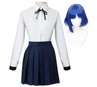 Xinchangda Costume cosplay anime Bocchi the rock Yamada Ryo/Ijichi Nijika Cosplay uniforme scolastica abiti quotidiani Halloween feste vestiti anime regalo