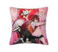 Xinchangda DAN DA DAN Federe per cuscino con Takakura, Ken Ayase Momo Turbo Granny, federa decorativa per cuscino per divano, casa e ufficio, 45 x 45 cm