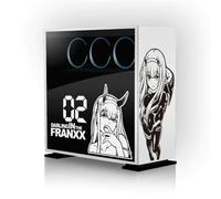 Xinchangda Darling in the Franxxx Adesivi Anime per PC Case, 02/Zero Two Classic Cartoon Decor Decalcomanie Adesivi per Computer