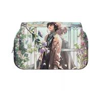 Xinchangda Dazai Osamu Astuccio Anime Nakahara Chuuya/Akutagawa Ryunosuke Astuccio Grande Capacità Anime Penna Borsa Cancelleria Forniture scolastiche, Tipo 4, 21*7.5*10CM, Astuccio