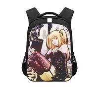 Xinchangda Death Note, zaino leggero con Yagami Ryuuku, zaino per la scuola, stampa 3D, casual, borsa da viaggio, zaino in tela Misa Amane, per ragazzi e ragazze, Tipo 4, 44*30.5*16CM
