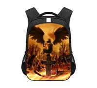 Xinchangda Death Note, zaino leggero con Yagami Ryuuku, zaino per la scuola, stampa 3D, casual, borsa da viaggio, zaino in tela Misa Amane, per ragazzi e ragazze, Tipo 8., 44*30.5*16CM