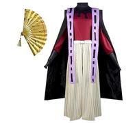Xinchangda Douma - Costume per cosplay, kimetsu no Yaiba, per cosplay, kimono, mantello, uniforme, set completo per travestimenti anime e Halloween