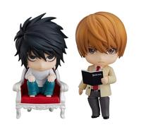 Xinchangda Figure della Morte, Light Yagami Anime Statue Statue Testa intercambiabile Pvc L Statuetta d'azione Regali di compleanno per i fan