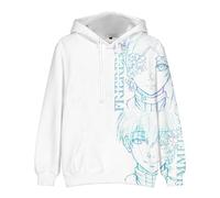 Xinchangda Frieren: Beyond Journey's End Anime Felpa con cappuccio Frieren Stark Himmel Felce Felpa casual a maniche lunghe con stampa 3D Pullover, Tipo 5., L