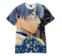 Xinchangda Frieren: Beyond Journey's End, maglietta estiva per adulti, con stampa 3D dell'anime Frieren Fern, maglietta a maniche corte, alla moda, casual, idea regalo, Himmel, L