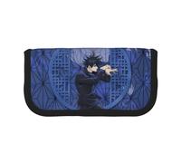 Xinchangda Gojo Satoru Astuccio Anime Geto Suguru/Itadori Yuuji/Fushiguro Toji Astuccio Grande Capacità Anime Portapenne Borsa Cancelleria, Fushigura.megumi, 19*9*5CM, Contemporane
