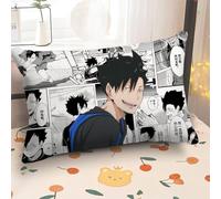 Xinchangda Haikyuu - Federa per cuscino Hinata Shoyo, motivo: anime Haikyuu! Federa quadrata per cuscino, dimensioni 60 x 40 cm