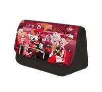 Xinchangda Hazbin - Astuccio per matite a tema anime, motivo: Charlie Morningstar, Vaggie/Angel Dust/Alastor, grande capacità, per studenti, cancelleria, Tipo 5., 22*13*7.5CM, moderno