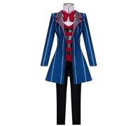 Xinchangda Hazbin Hotel Anime Cosplay Vox Cosplay Vox TV Devil Blue Suit Cosplay Halloween Natale Uniformi Set Completo