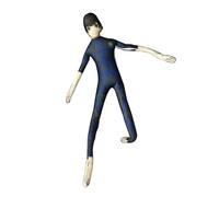 Xinchangda Isagi Yoichi - Cuscino imbottito Seishiro Nagi dell'anime Bachira Meguru, figura morbida, girevole, snodabile con filo di ferro, scheletro, decorazione per divano, letto, auto, regalo, 28