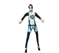 Xinchangda Isagi Yoichi - Cuscino imbottito Seishiro Nagi dell'anime Bachira Meguru, figura morbida, girevole, snodabile con filo di ferro, scheletro, decorazione per divano, letto, auto, regalo, 28