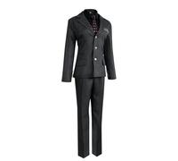 Xinchangda JJBA Aceto Doppio Cosplay Costume Anime Uniforme Abiti per Uomo | Diavolo - Set completo per cosplay e travestimento da capo, a righe, per giochi di ruolo, Halloween, carnevale, feste