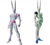 Xinchangda JJBA Dirty Deeds Done Dirt Cheap/D4C Figure Statue Anime Super Action Statue Modello con Accessori PVC Collezionismo Decorazioni Ornamento 2PCS