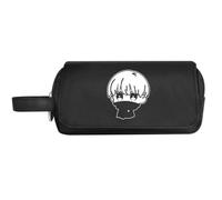 Xinchangda JJK - Astuccio portapenne a doppia cerniera, motivo anime Gojo Satoru, astuccio leggero e multifunzione, per ragazzi e ragazze, Toge Inumaki, 21*10*5cm, Set di zaini per la scuola