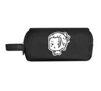 Xinchangda JJK - Astuccio portapenne a doppia cerniera, motivo anime Gojo Satoru, astuccio leggero e multifunzione, per ragazzi e ragazze, Geto Suguru, 21*10*5cm, Set di zaini per la scuola