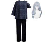 Xinchangda JJK Mahito Cosplay Costume Anime Mahito Cosplay Halloween Natale Uniformi Set completo