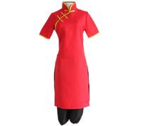Xinchangda Kagura - Costume da cosplay rosso in stile nazionale, set completo per feste di Halloween, cosplay anime