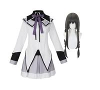 Xinchangda KanameMadoka - Costume per cosplay, Akemi Homura, uniforme da combattimento, set completo di anime e giochi di ruolo, costume per Halloween da donna