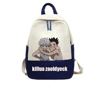 Xinchangda Killua Zaoldyeck Zaino Kurapika GON·FREECSS Zaino per la scuola con stampa anime, zaino casual con cartoni animati, per ragazzi e ragazze, Tipo 11, 45*33*10CM