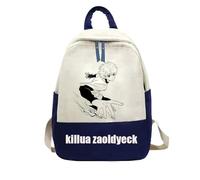Xinchangda Killua Zaoldyeck Zaino Kurapika GON·FREECSS Zaino per la scuola con stampa anime, zaino casual con cartoni animati, per ragazzi e ragazze, Tipo 1, 45*33*10CM