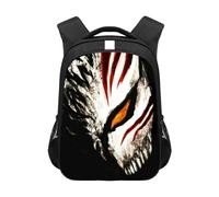 Xinchangda Kurosaki Ichigo - Zaino scolastico per studenti con anime Kuchiki Rukia/Ulquiorra Cifer, grazioso zaino per la scuola per bambini e ragazzi, Maschera 3, 30.5*16*44cm