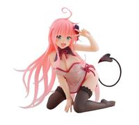 Xinchangda Lala Satalin Deviluke Figura Anime Lala Satalin Deviluke Action Figure Cheongsam Style PVC Modello Cartoon Anime Ragazza Statua Modello da Collezione Decorazione Desktop