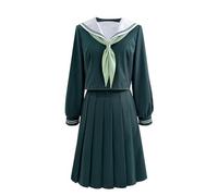 Xinchangda Maomao - Costume per cosplay, Jinshi, vestito Maomao verde scuro da marinaio da donna, costume per cosplay, Halloween, Natale, carnevale, feste, giochi di ruolo, regalo di compleanno per i