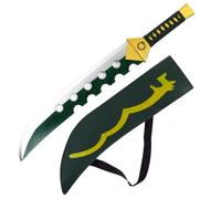 Xinchangda Meliodas - Costume per cosplay, uniforme e pantaloni, set completo con borsa a tracolla Anime Meliodas Cosplay Prop spada di legno Halloween Carnevale Party Outfit