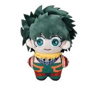 Xinchangda MHA Figura Peluche MHA Midoriya Izuku Figura Peluche Portachiavi 10CM Morbido PP Cotone Figurine Pendente Carino Zaino Ornamento Decorazione di Natale