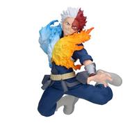 Xinchangda MHA Todoroki Shouto Figura Statua Bakugou Katsuki Action Figure Anime Midoriya Izuku Figura Modello 17CM PVC Posizione di combattimento Scultura da collezione Desktop Decorazione Regalo