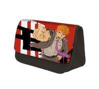 Xinchangda Mob Psycho 100 Astuccio portapenne Reigen Arataka Kageyama Shigeo stampato 3D grande capacità colorato cartone animato cancelleria borsa per ragazzi e ragazze, Tipo 13, 22*13*7.5cm,