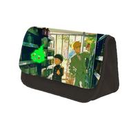 Xinchangda Mob Psycho 100 Astuccio portapenne Reigen Arataka Kageyama Shigeo stampato 3D grande capacità colorato cartone animato cancelleria borsa per ragazzi e ragazze, Tipo 16, 22*13*7.5cm,