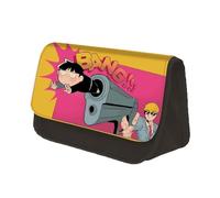 Xinchangda Mob Psycho 100 Astuccio portapenne Reigen Arataka Kageyama Shigeo stampato 3D grande capacità colorato cartone animato cancelleria borsa per ragazzi e ragazze, Tipo 11, 22*13*7.5cm,