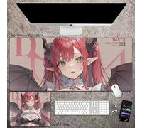 Xinchangda My Dress-Up Darling Tappetino per mouse Anime Kitagawa Marin Tappetino per mouse in gomma antiscivolo 90 x 40 cm/26 x 21 cm adatto per PC desktop laptop ufficio