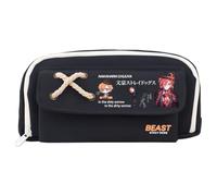 Xinchangda Nakahara Chuuya Astuccio Anime Dazai Osamu Astuccio Grande Capacità Anime Penna Borsa Cancelleria Forniture per la Scuola, Nero 5, 21*11CM, Astuccio