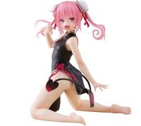 Xinchangda Nana Astar Deviluke Figura Anime Personaggio Statua in ginocchio Posizione PVC Modello 13CM Action Figure Da Tavolo Ornamenti Decorativi Da Collezione